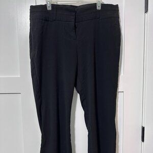 Maurices Mid-rise Boot-cut Pant Black Size 13/14